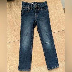 Size 6 old navy youth skinny jeans with adjustable waist